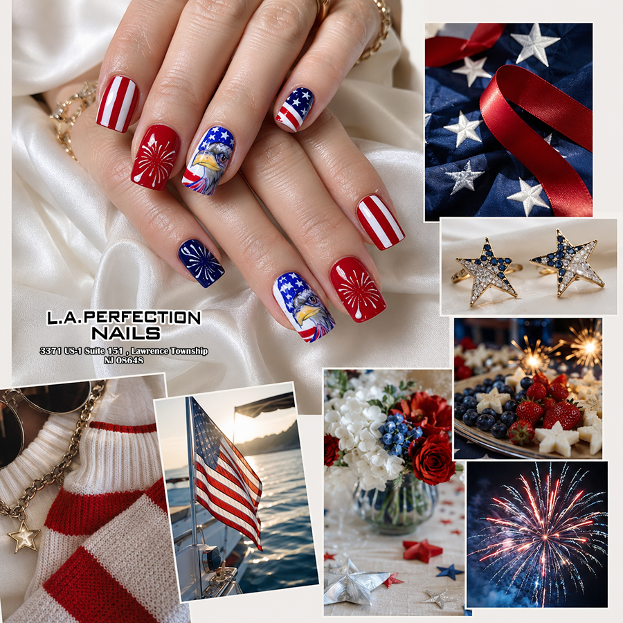 L.A. Perfection Nails nail work in Lawrence Township, New Jersey